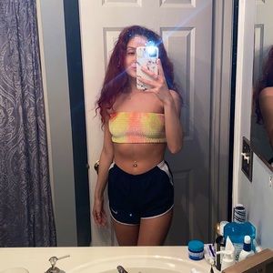 Tie dye bandeau from forever 21. Only worn twice.